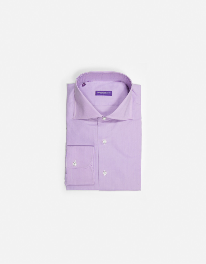 Patrick-Hellmann-Collection-Purple-Shirt-100-Cotton-image Patrick Hellmann Collection Purple Shirt 100% Cotton image